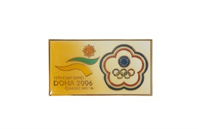 中華奧林匹克委員會「2006第15屆杜哈亞洲運動會」紀念章