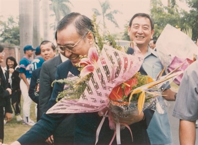 教育部部長毛高文蒞臨中心視導照片